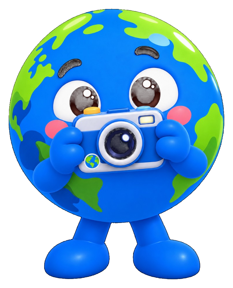 Globo holding a camera
